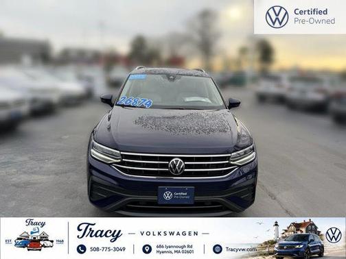 Atlantic Blue Metallic 2023 Volkswagen Tiguan 2.0T SE 4MOTION