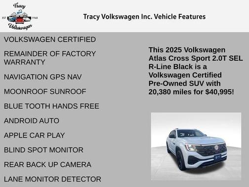 2025 Volkswagen Atlas Cross Sport 2.0T SEL