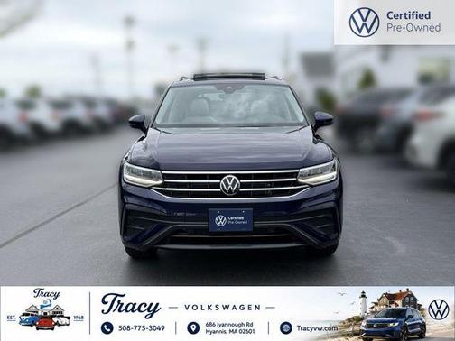 Atlantic Blue Metallic 2023 Volkswagen Tiguan 2.0T SE