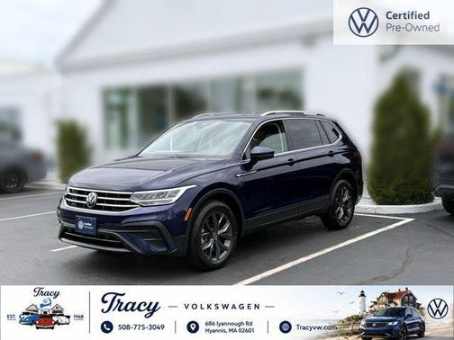 Atlantic Blue Metallic 2023 Volkswagen Tiguan 2.0T SE