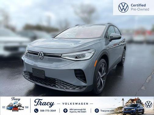 Pure Gray 2023 Volkswagen ID.4 AWD Pro S