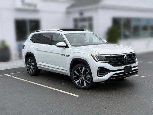 Opal White Pearl 2026 Volkswagen Atlas 2.0T SEL Premium R-Line 4MOTION