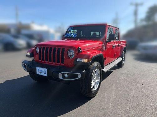 Firecracker Red Clearcoat 2021 Jeep Gladiator Sport S