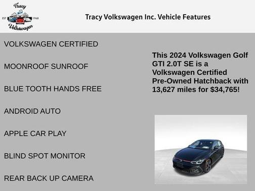 2024 Volkswagen Golf GTI 2.0T SE DSG