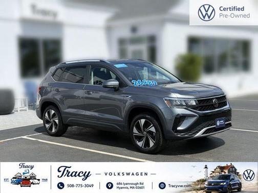 Platinum Gray Metallic 2023 Volkswagen Taos 1.5T SE