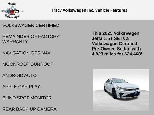 2025 Volkswagen Jetta 1.5T SE