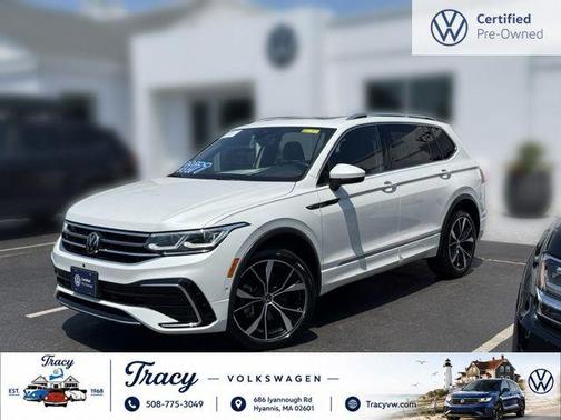 Opal White 2024 Volkswagen Tiguan 2.0T SEL R-Line 4MOTION