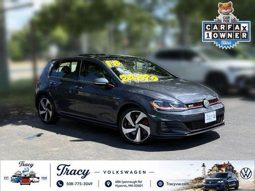 Blue 2018 Volkswagen Golf GTI 2.0T S 4-Door