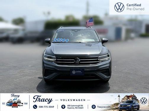 Platinum Gray Metallic 2022 Volkswagen Tiguan 2.0T SE 4MOTION