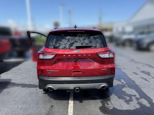 Rapid Red Metallic Tinted Clearcoat 2021 Ford Escape Titanium