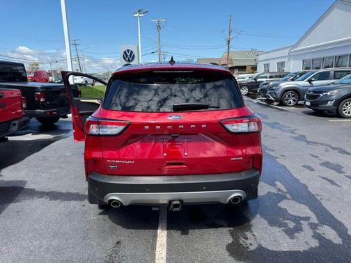 Rapid Red Metallic Tinted Clearcoat 2021 Ford Escape Titanium