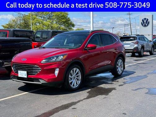 Rapid Red Metallic Tinted Clearcoat 2021 Ford Escape Titanium