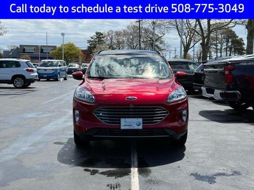 Rapid Red Metallic Tinted Clearcoat 2021 Ford Escape Titanium