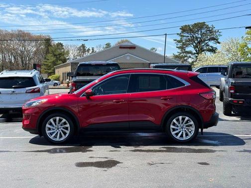 Rapid Red Metallic Tinted Clearcoat 2021 Ford Escape Titanium