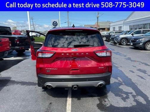 Rapid Red Metallic Tinted Clearcoat 2021 Ford Escape Titanium