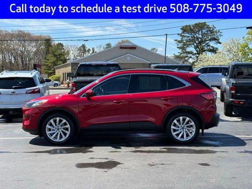 Rapid Red Metallic Tinted Clearcoat 2021 Ford Escape Titanium