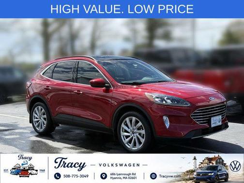 Rapid Red Metallic Tinted Clearcoat 2021 Ford Escape Titanium