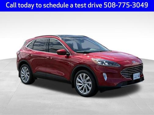 Rapid Red Metallic Tinted Clearcoat 2021 Ford Escape Titanium