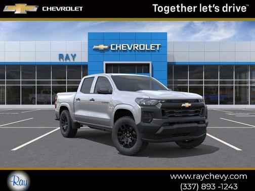 Sterling Gray Metallic 2026 Chevrolet Colorado WT