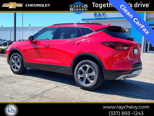 Red Hot 2023 Chevrolet Blazer 2LT