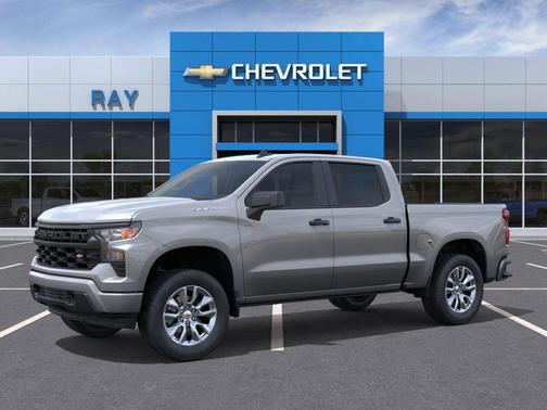 Sterling Gray Metallic 2026 Chevrolet Silverado 1500 Custom