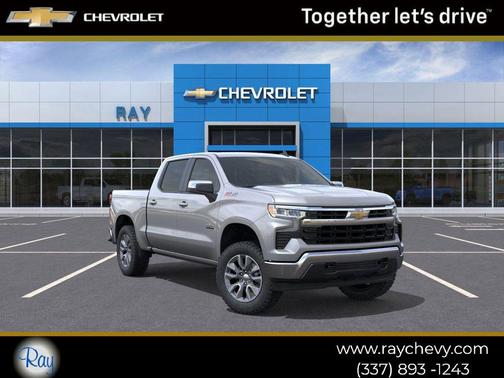 Sterling Gray Metallic 2026 Chevrolet Silverado 1500 LT