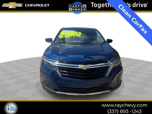 Blue Glow Metallic 2023 Chevrolet Equinox 1LT