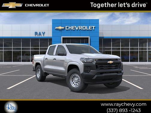 Sterling Gray Metallic 2026 Chevrolet Colorado WT