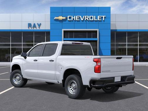 Summit White 2026 Chevrolet Silverado 1500 WT