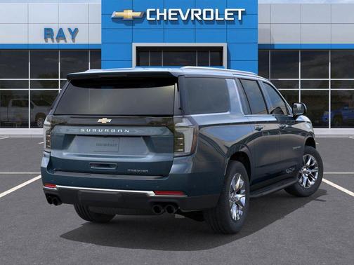 Lakeshore Blue Metallic 2026 Chevrolet Suburban Premier