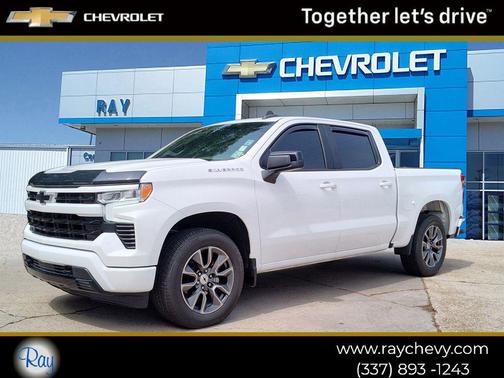 Summit White 2022 Chevrolet Silverado 1500 RST