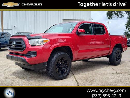 Barcelona Red Metallic 2021 Toyota Tacoma SR