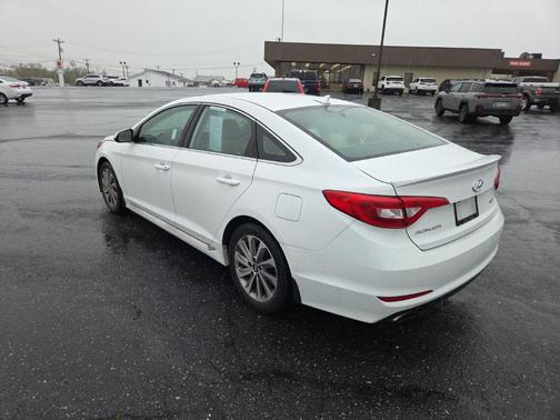 Quartz White Pearl 2017 Hyundai SONATA Sport
