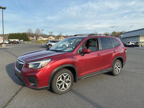 Crimson Red Pearl 2021 Subaru Forester Premium