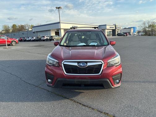 Crimson Red Pearl 2021 Subaru Forester Premium