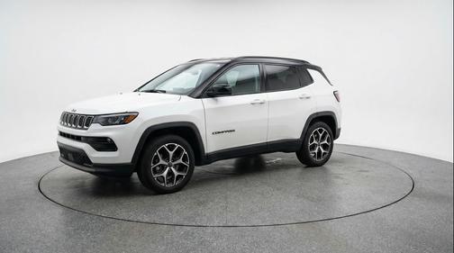Bright White Clearcoat 2025 Jeep Compass Limited