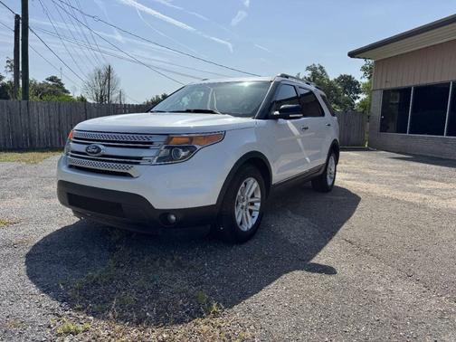 White Platinum Tri-Coat Metallic 2013 Ford Explorer XLT