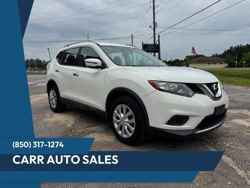 Glacier White 2016 Nissan Rogue S