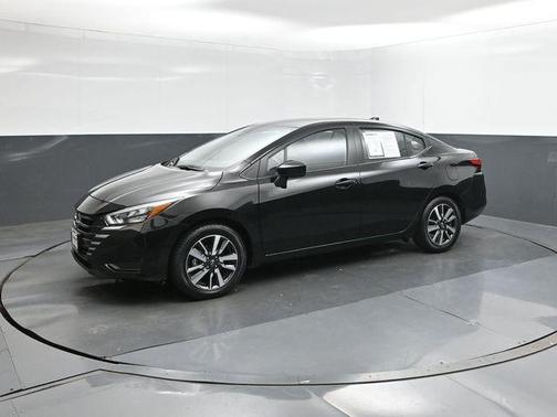 Black 2025 Nissan Versa 1.6 SV