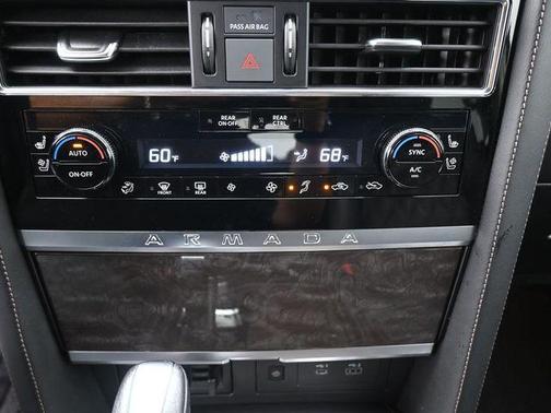 Aspen White 2023 Nissan Armada Platinum