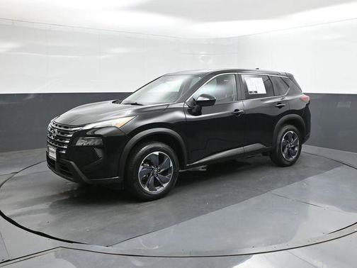 Black 2025 Nissan Rogue SV