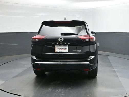 Black 2026 Nissan Rogue Platinum