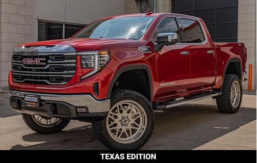 Volcanic Red Tintcoat 2024 GMC Sierra 1500 SLT