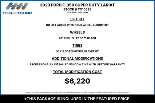 Rapid Red Metallic Tinted Clearcoat 2023 Ford F-350 Lariat