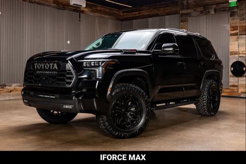 Midnight Black Metallic 2023 Toyota Sequoia TRD Pro