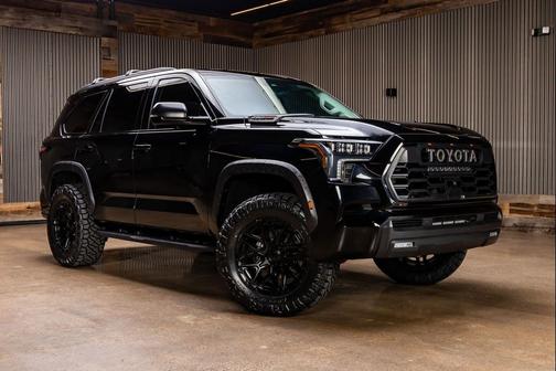 Midnight Black Metallic 2023 Toyota Sequoia TRD Pro