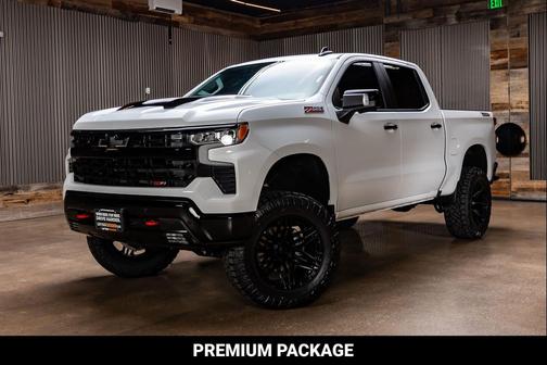 Summit White 2026 Chevrolet Silverado 1500 LT Trail Boss