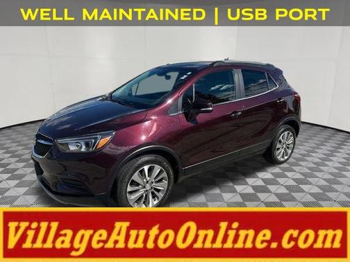 Black Cherry Metallic 2017 Buick Encore Preferred