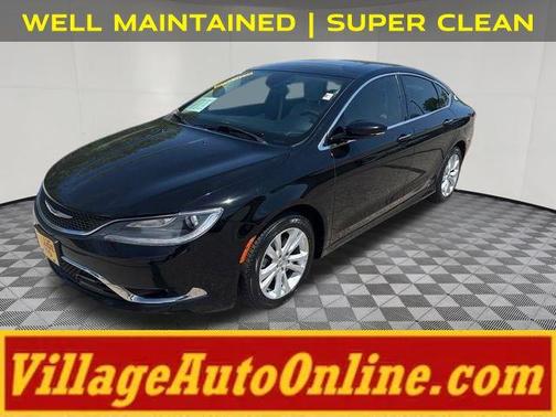 Black Clearcoat 2015 Chrysler 200 C