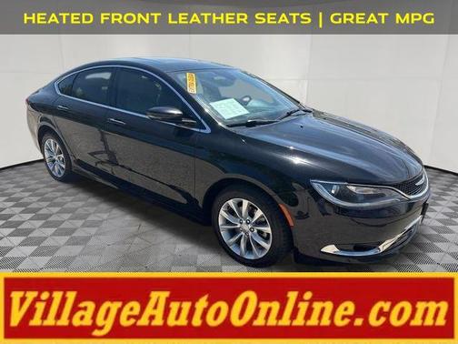 Black Clearcoat 2015 Chrysler 200 C